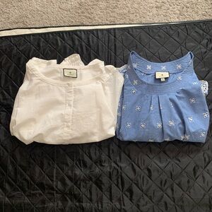 Lot of 2 Tuckernuck Blouses